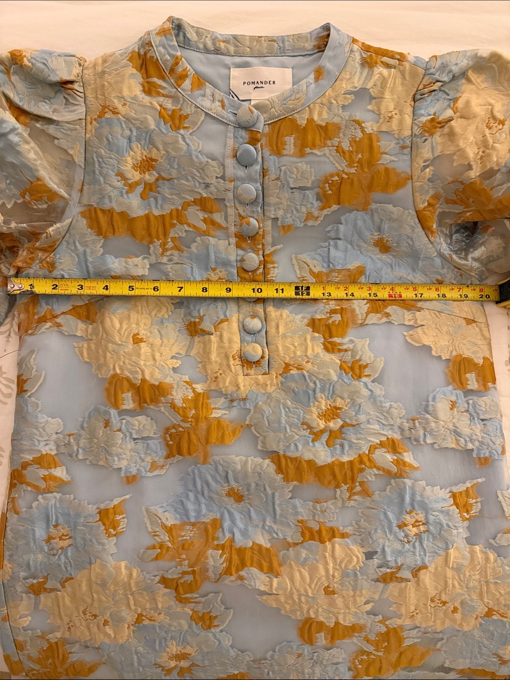 Tuckernuck Pomander Place Jessamine Jacquard Samantha Dress
Light Blue / M - Picture 9 of 9